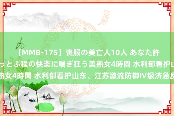 【MMB-175】喪服の美亡人10人 あなた許してください 意識がぶっとぶ程の快楽に喘ぎ狂う美熟女4時間 水利部看护山东、江苏激流防御Ⅳ级济急反应