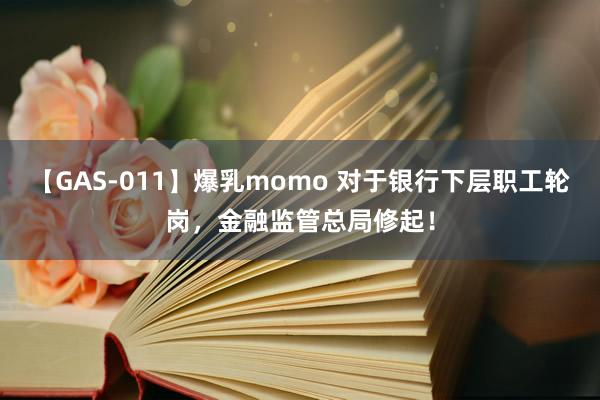 【GAS-011】爆乳momo 对于银行下层职工轮岗，金融监管总局修起！